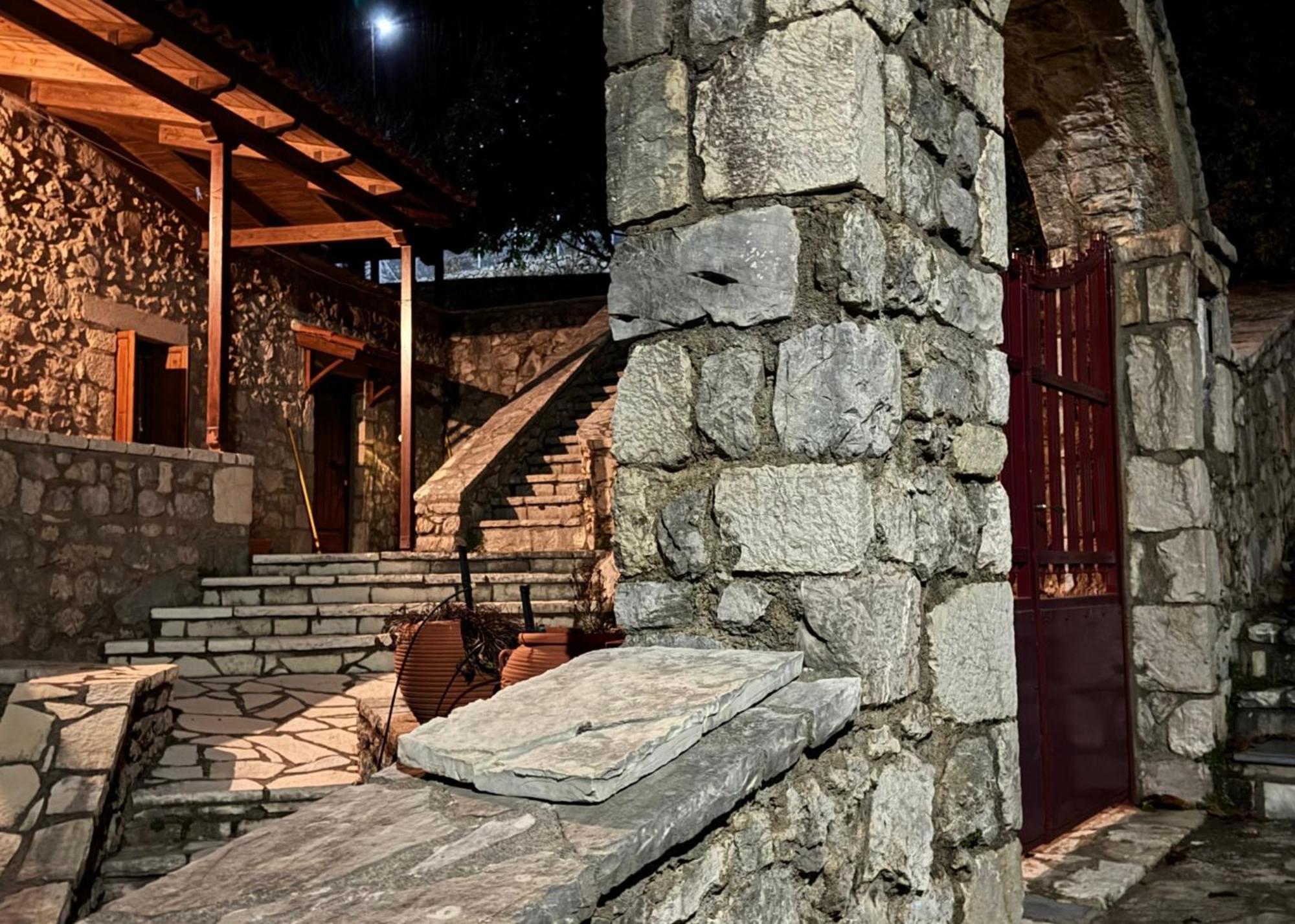 Terra Petra Villa At Psari Trikolonon Gortynia Pszári Kültér fotó