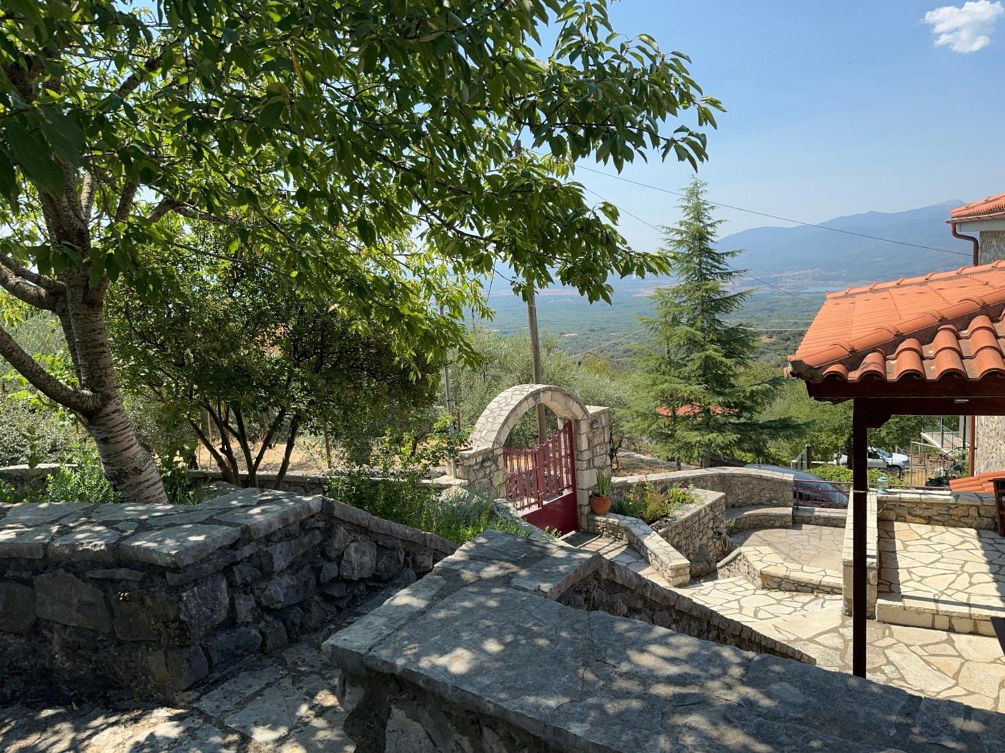 Terra Petra Villa At Psari Trikolonon Gortynia Pszári Kültér fotó