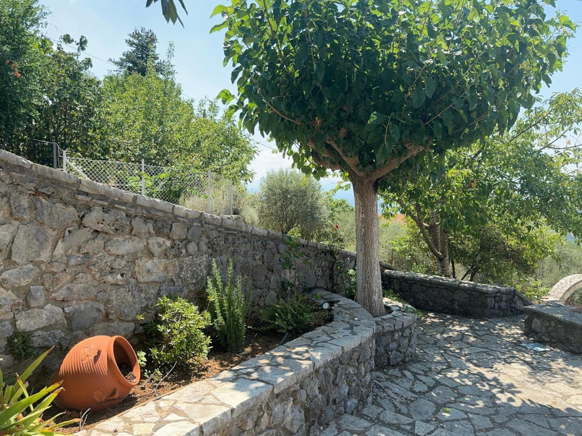 Terra Petra Villa At Psari Trikolonon Gortynia Pszári Kültér fotó