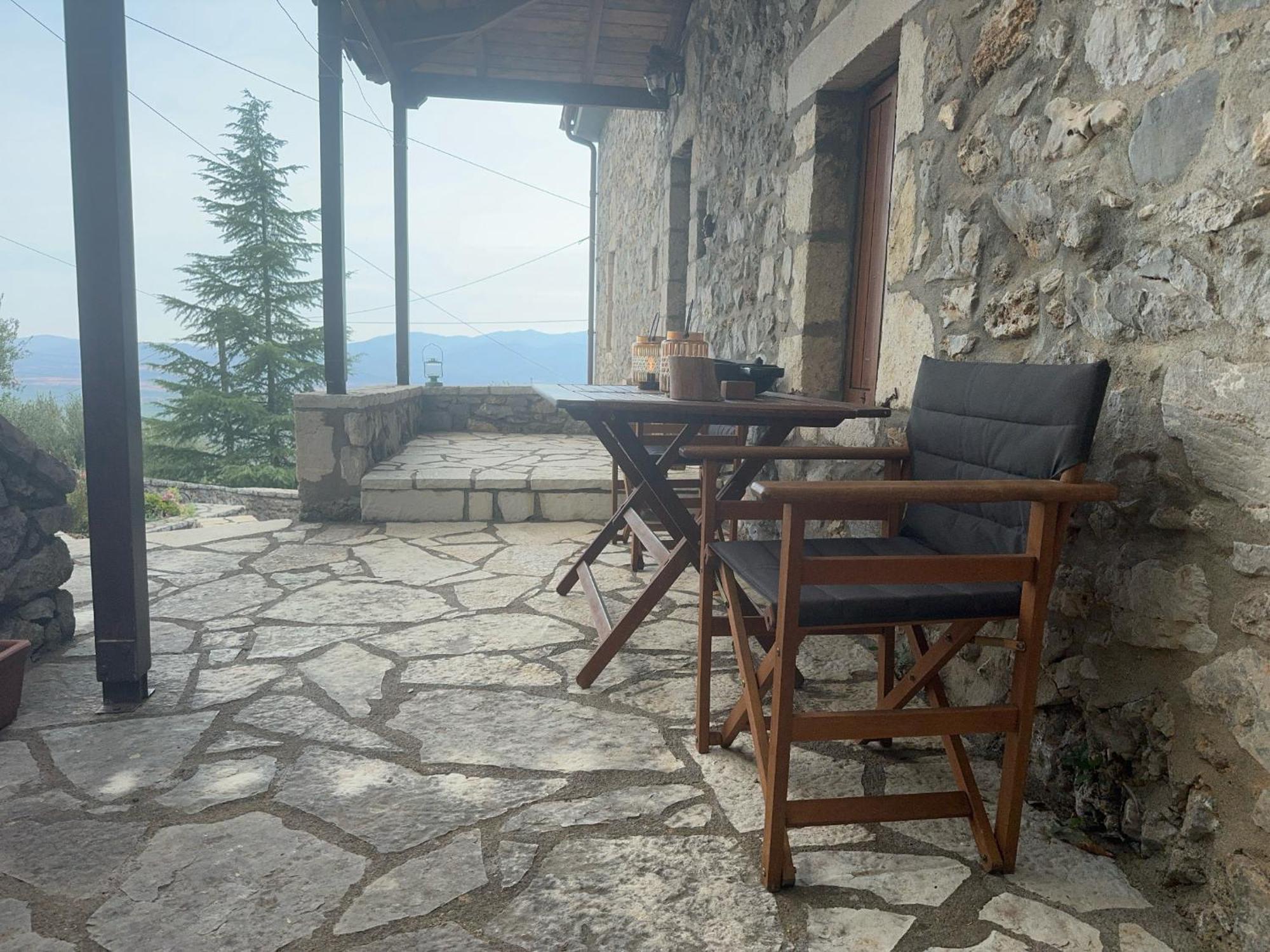 Terra Petra Villa At Psari Trikolonon Gortynia Pszári Kültér fotó