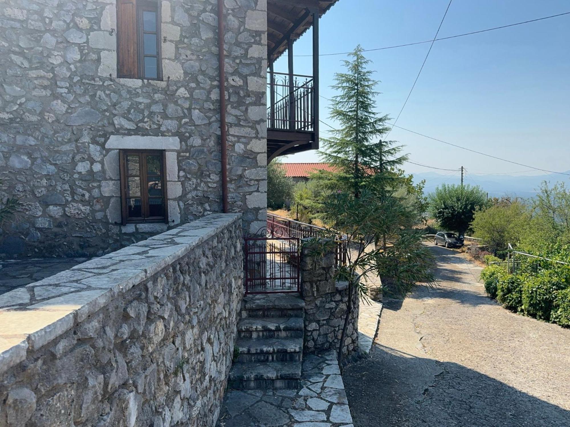 Terra Petra Villa At Psari Trikolonon Gortynia Pszári Kültér fotó